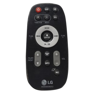Controle Remoto Para Som LG AKB36638202 Sn