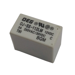 Rele Oeg Oj-ss-112lm 4 Terminais 12vdc 3a