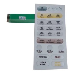 Membrana Teclado Microondas Compatível Electrolux Me21g